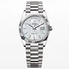 Rolex Day-Date 36 m128239-0065 Mother-of-pearl Diamond-set Dial Fluted Bezel (36mm) Super Clone
