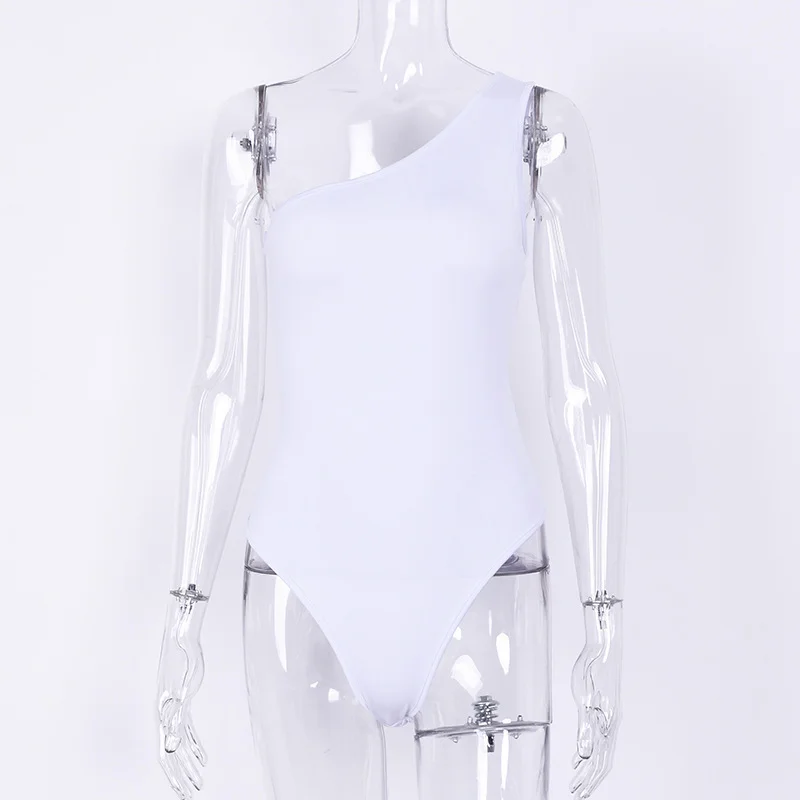 Uveng Uveng One-Shoulder Onesie Spring And Summer Dress Slim And Backless Sleeveless Top