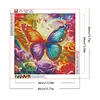 Diamond Painting -DIY Round Drill Colorful Butterfly(40x40cm)