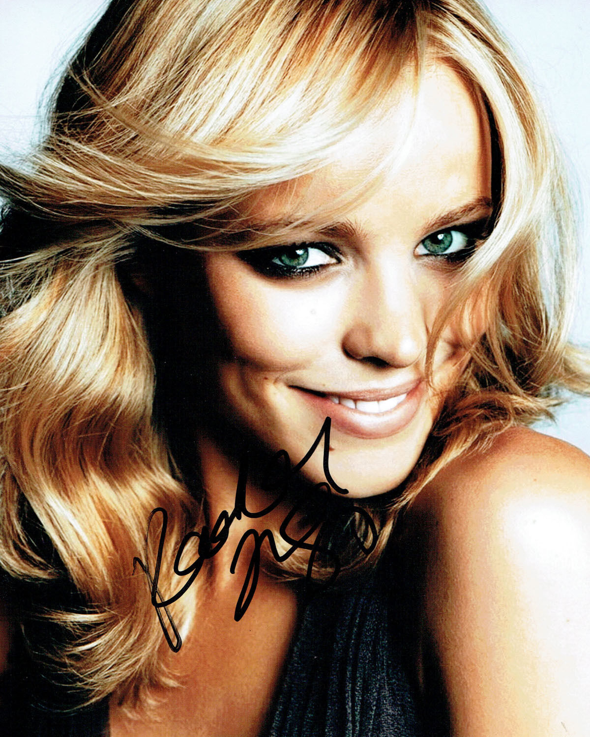 Rachel McADAMS SIGNED 10x8 Photo Poster painting AFTAL Autograph COA Canadian Actress