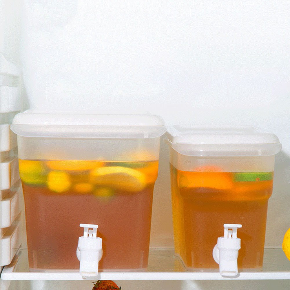 Cold Kettle Refrigerator with Faucet Lemonade Fruit Teapot Beverage Bottle