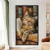Book Cat-11CT Stamped Cross Stitch 40*70cm(Big Size) tapestrymarket