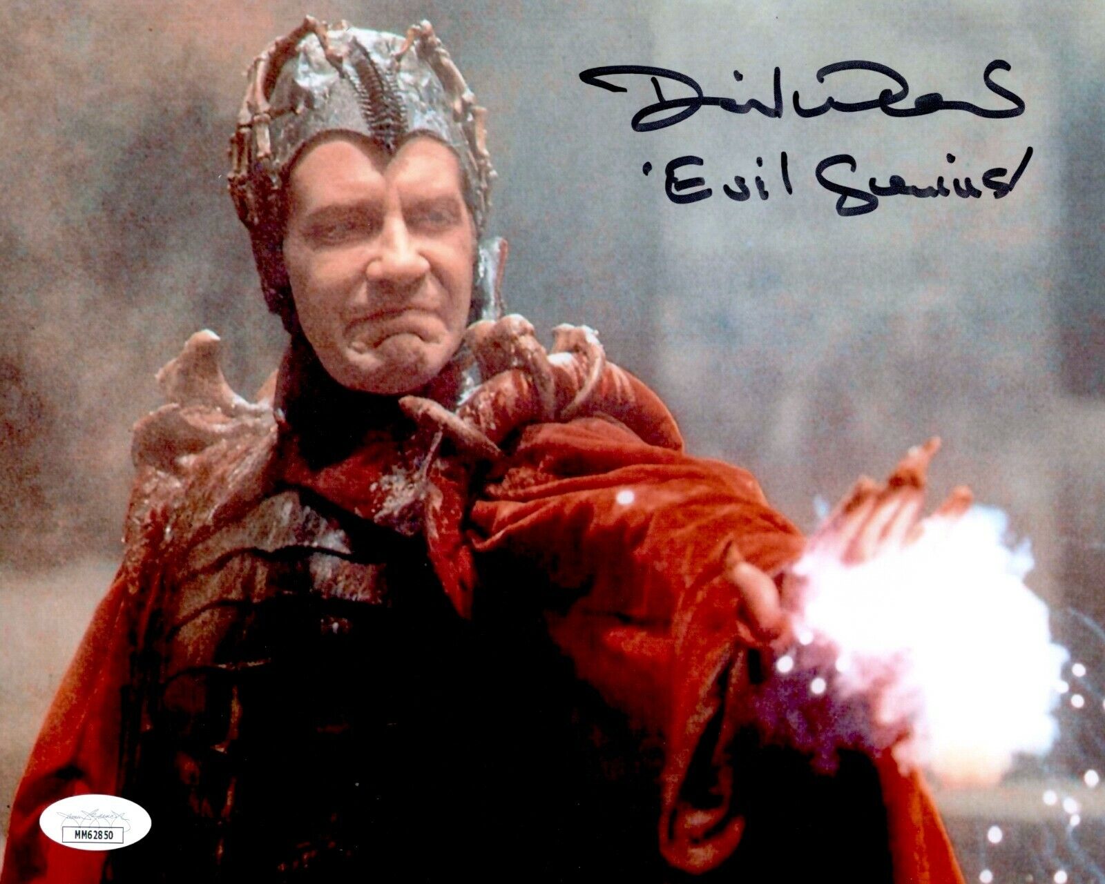 DAVID WARNER Signed Evil Genius TIME BANDITS 8x10 Photo Poster painting Autograph JSA COA Cert