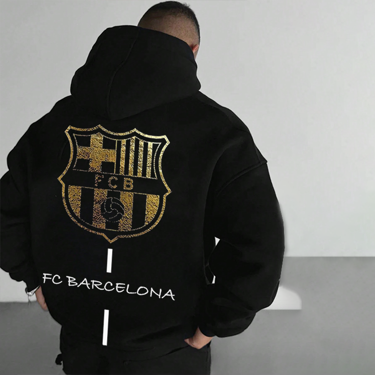 Oversized Football Club Graphic Hoodie / TECHWEAR CLUB / Techwear