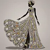 Diamond Painting-DIY Crystal Rhinestone Glamorous Women