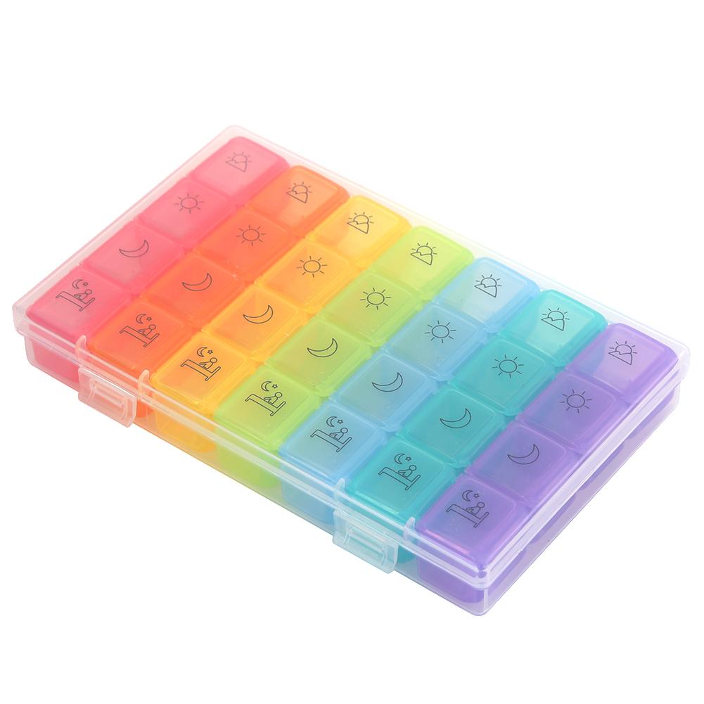 

28 Grid 7 Days Weekly Pill Case, 501 Original