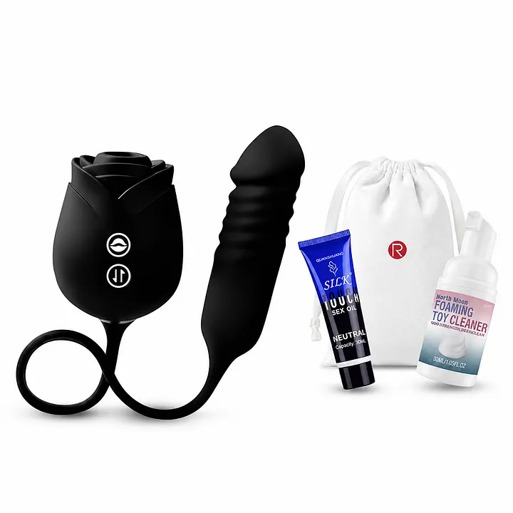 Black Rose Mary Suction & Internal Vibration