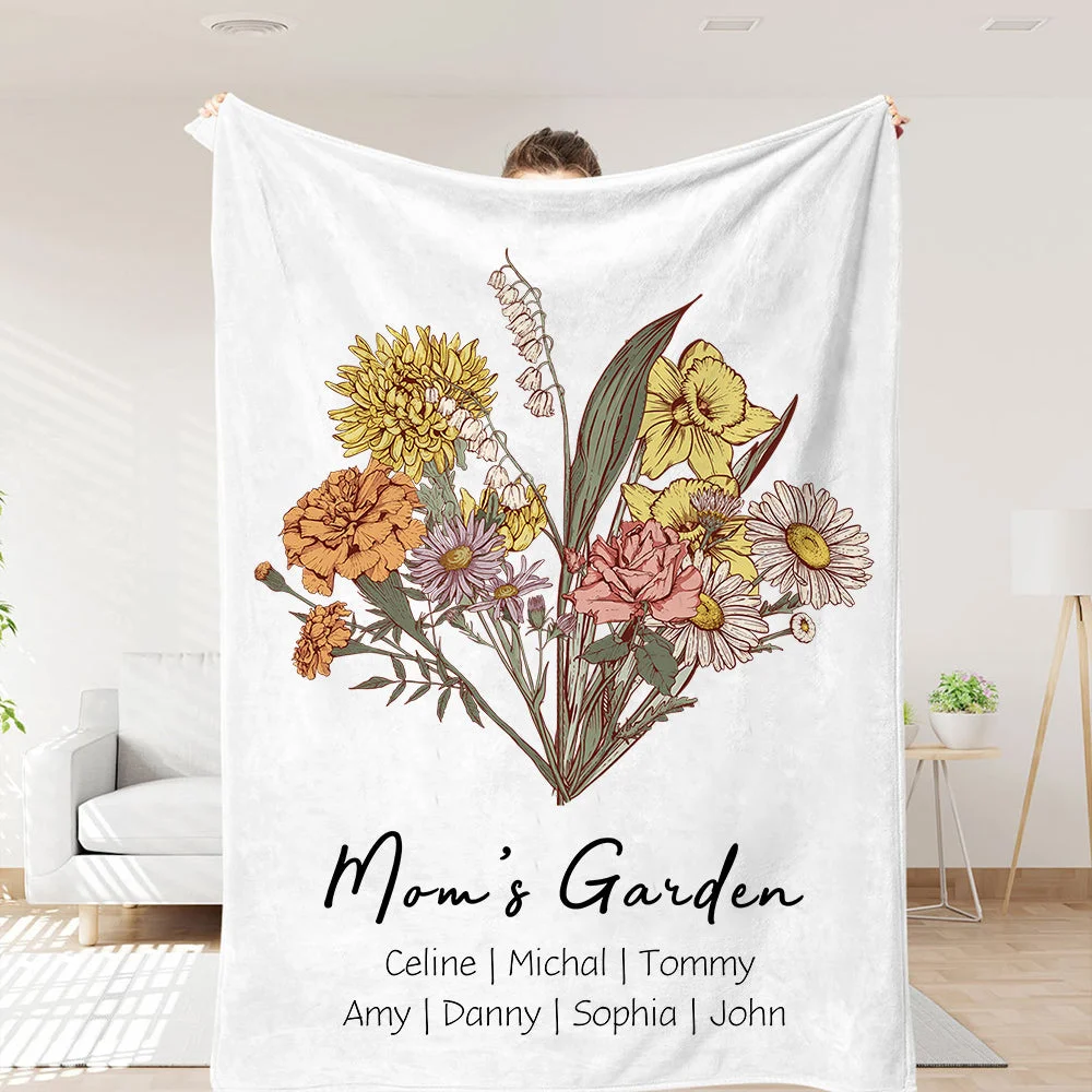 Dear Mom Blanket From Son - Personalized Giant Love Letter Blanket