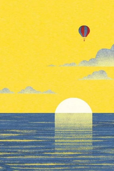

Graphic Sunset – Paint By Numbers - 40*50CM, 501 Original