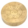 Metal Decompression Rotating Toy Learning Tool Five Elements Gossip Children Adult Indoor Leisure Decompression Artifact Fingertip Gyroscope Brass