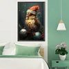 (40*60cm)Christmas Sparrow - Full Round Drill Diamond Painting