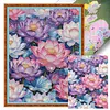 Dreamy Lotus-11CT Stamped Cross Stitch 50*63cm(Big Size) tapestrymarket