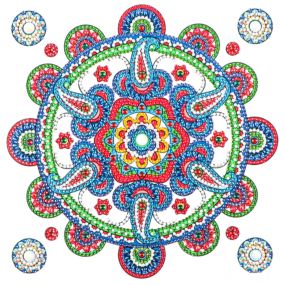 

30*30CM - Special Shaped Diamond Painting - Mandala, 501 Original