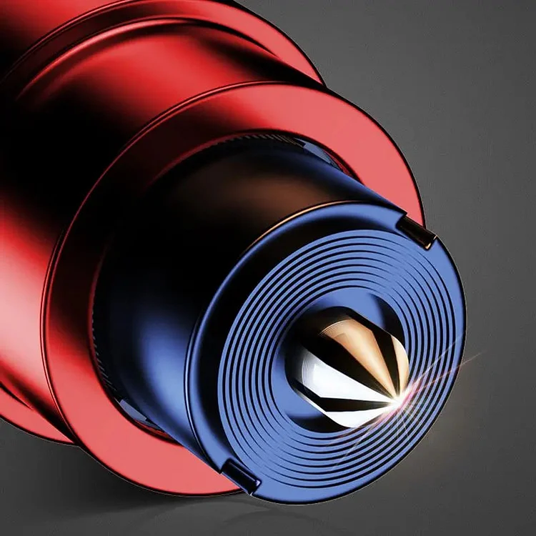 🚨 Auto-Notfallhammer mit Gurtschneider 🔪 | Wolfram-Spitze zertr&uuml;mmert Verbundglas | Kompakt 96mm | Lebensretter bei &Uuml;berschlag & Unterwasser | Made in Germany 🇩🇪