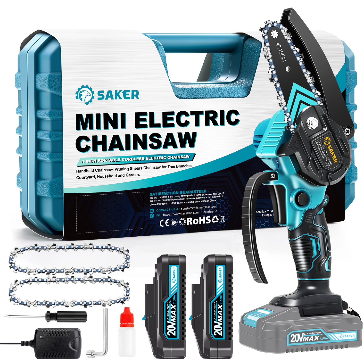 Saker multifunction mini chainsaw review - punches above its weight class -  The Gadgeteer