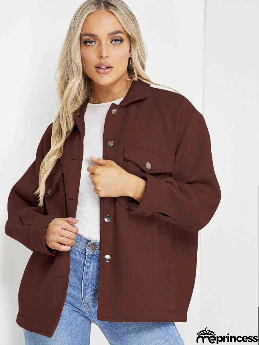 Button Down Denim Jacket