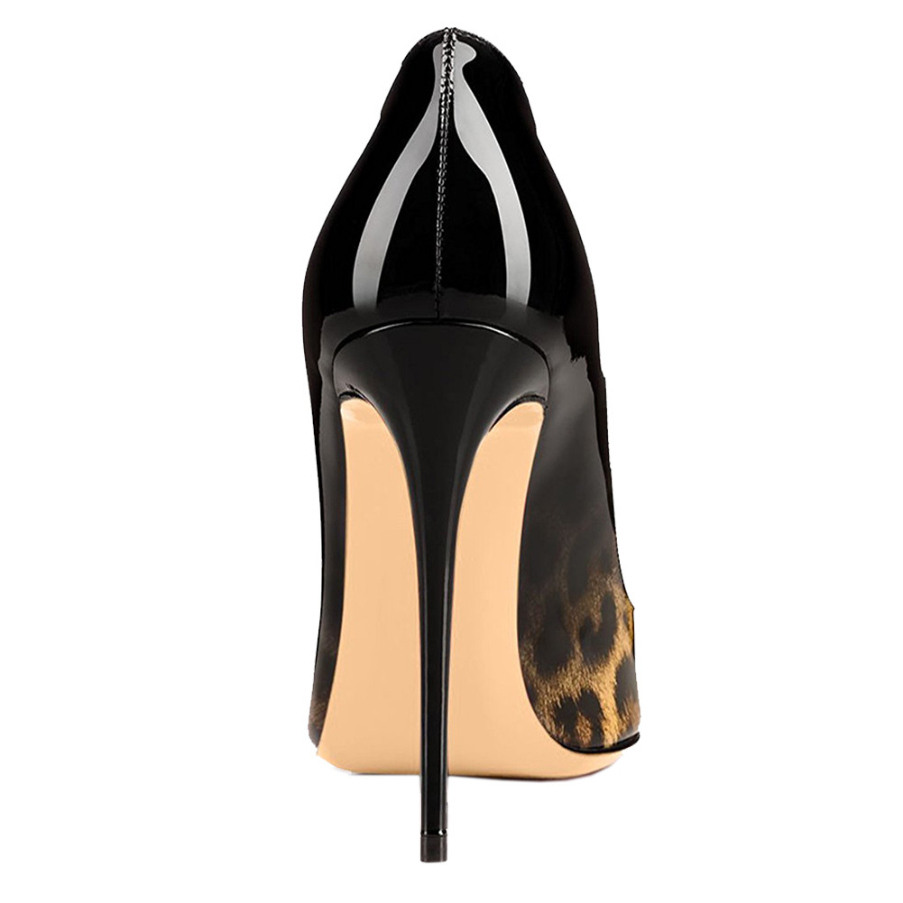 120mm Gradient High Heels Fashion Pumps Patent-MERUMOTE