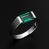  Green Tourmaline  Men's Ring 