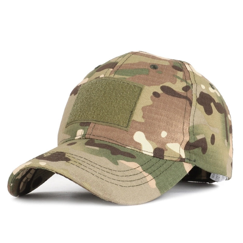 Camouflage Pattern Outdoor Baseball Cap Men’s And Women’s Tactical Camouflage Hat Special Forces Camouflage Cap Personalized Cap