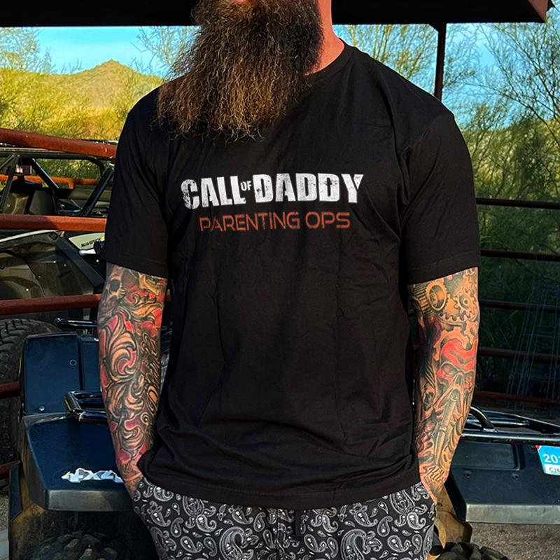 Call Of Daddy Parenting Ops T-shirt - Livereid