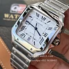 Cartier Santos Large Stainless Steel with White Dial (40mm) Super Clone