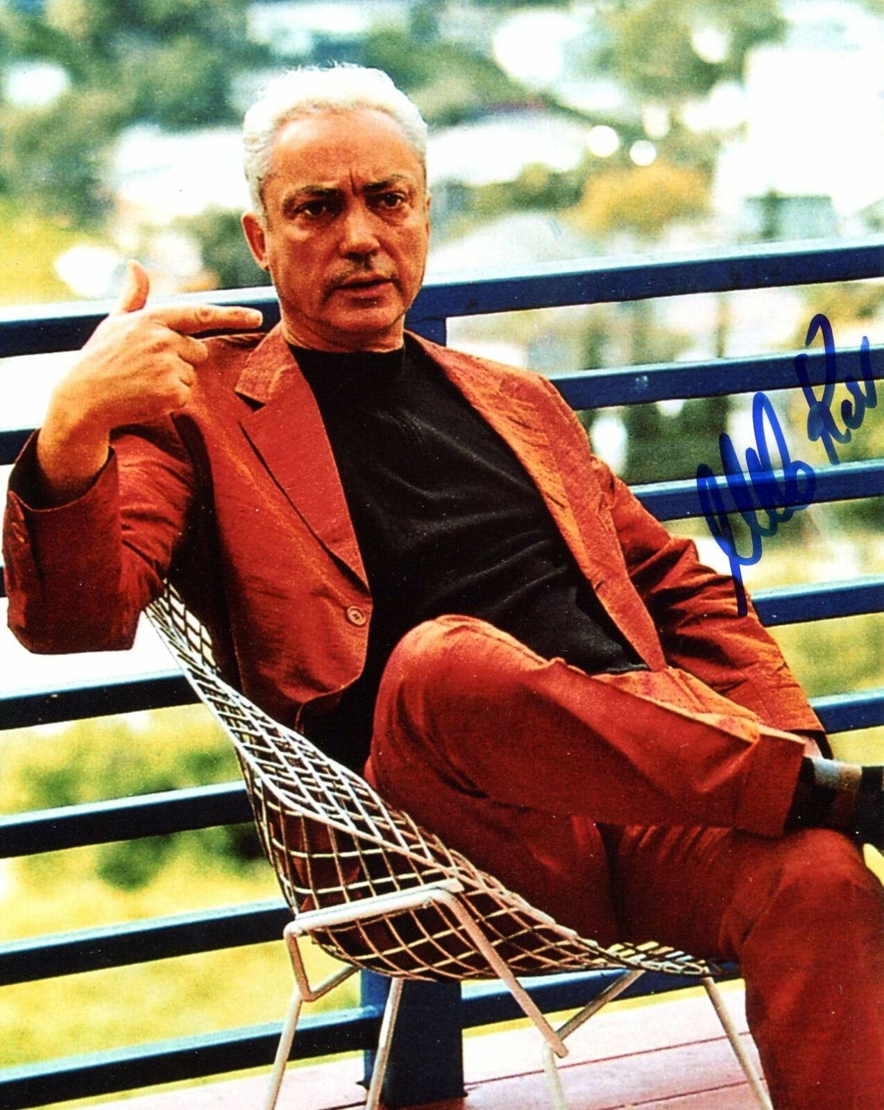 Udo Kier ACTOR autograph, In-Person signed Photo Poster painting