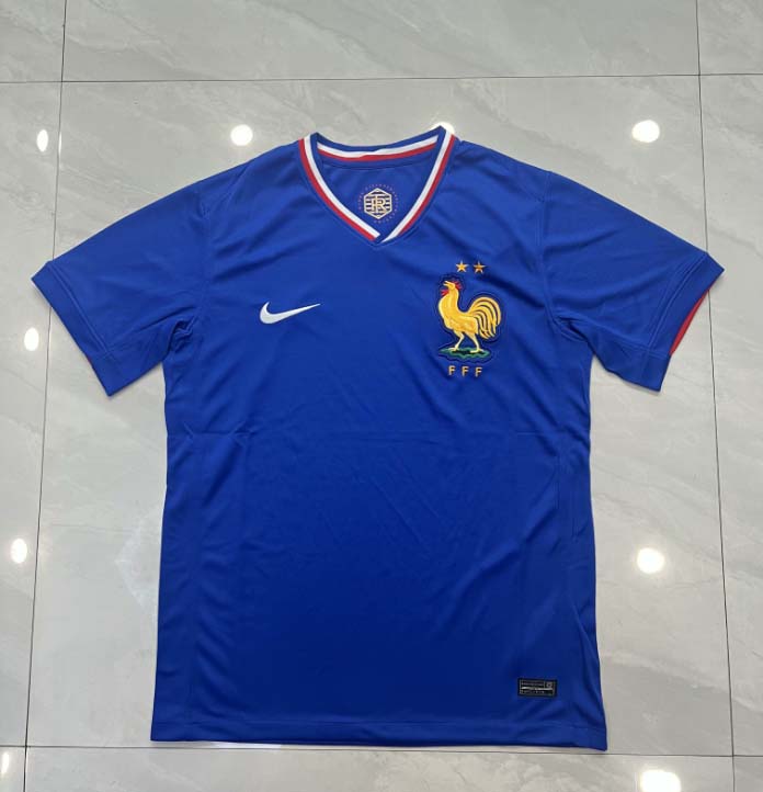 2024 France Home Football Shirt 1:1 Thai Quality