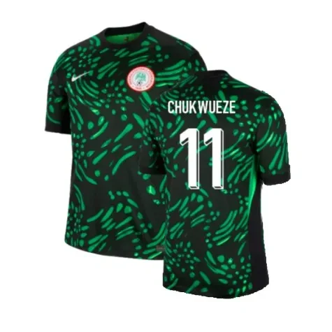 Nigeria Samuel Chukwueze 11 Away Trikot 2024-2025