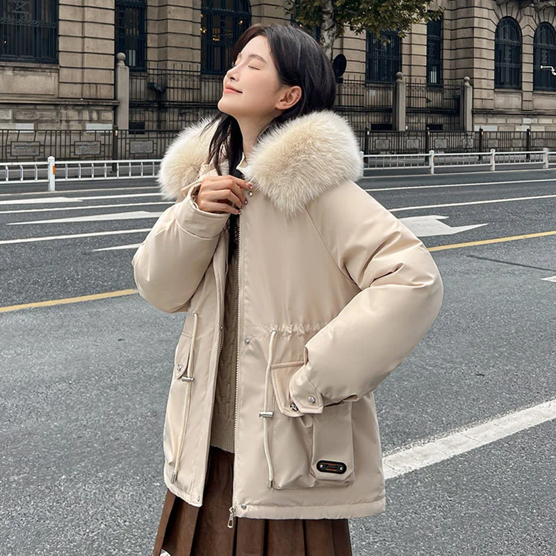Toloer The 2024 New Winter Down Cotton And Thick Cotton-Padded Coat-Outfit Ideas