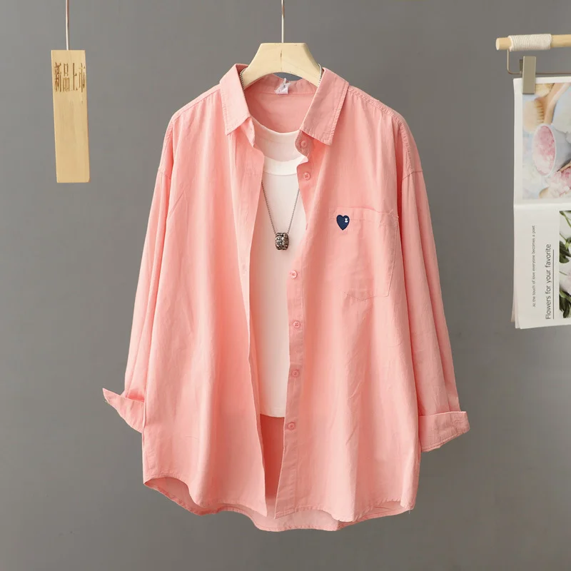 Athvotar Athvotar Shirt Jacket Women's Long Sleeve 2025 Spring And Autumn New Fashion High-End Casual Leisure Loose Lazy Shirt Top