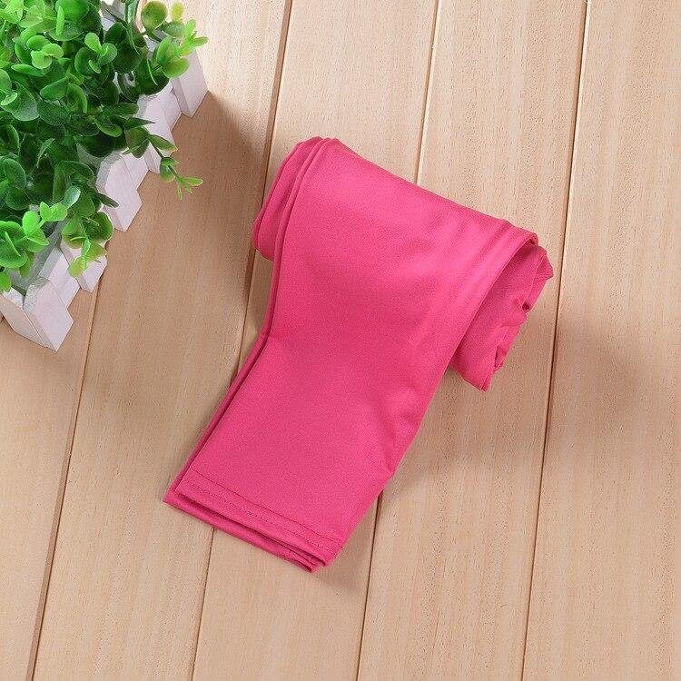 Girls Leggings Kids Solid Color Skinny Pants Casual Sports Pencil Trousers for Children Girl Capris Toddler Leggings