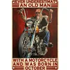 Ride A Motorcycle - Metal Tin Signs(8*12Inch/12*16Inch) - Garage&Transport