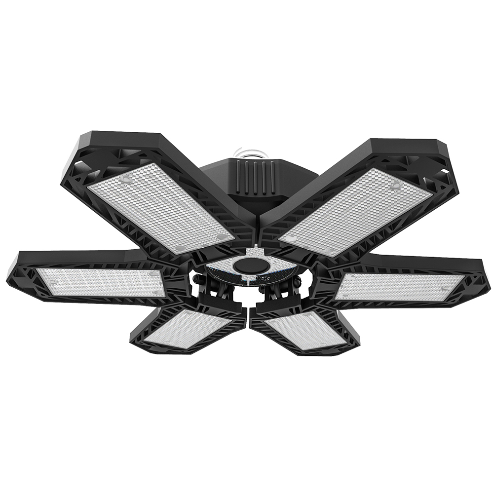 

LED Folding Garage Leaf Lamp Warehouse Household Deformation Folding Light, 501 Original