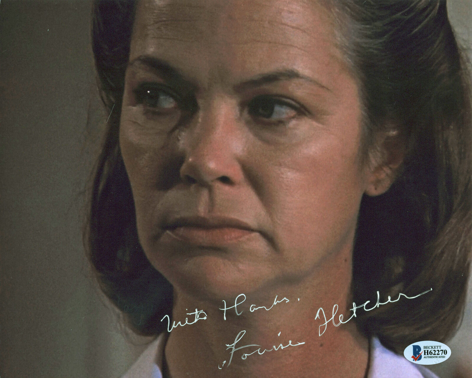 Louise Fletche One Flew Over The Cuckoo's Nest Signed 8x10 Photo Poster painting BAS #H62270