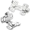 16Pcs Gate Latches Anti-Theft Door Buckle Door Bolt for Barn Door Window Cabinet