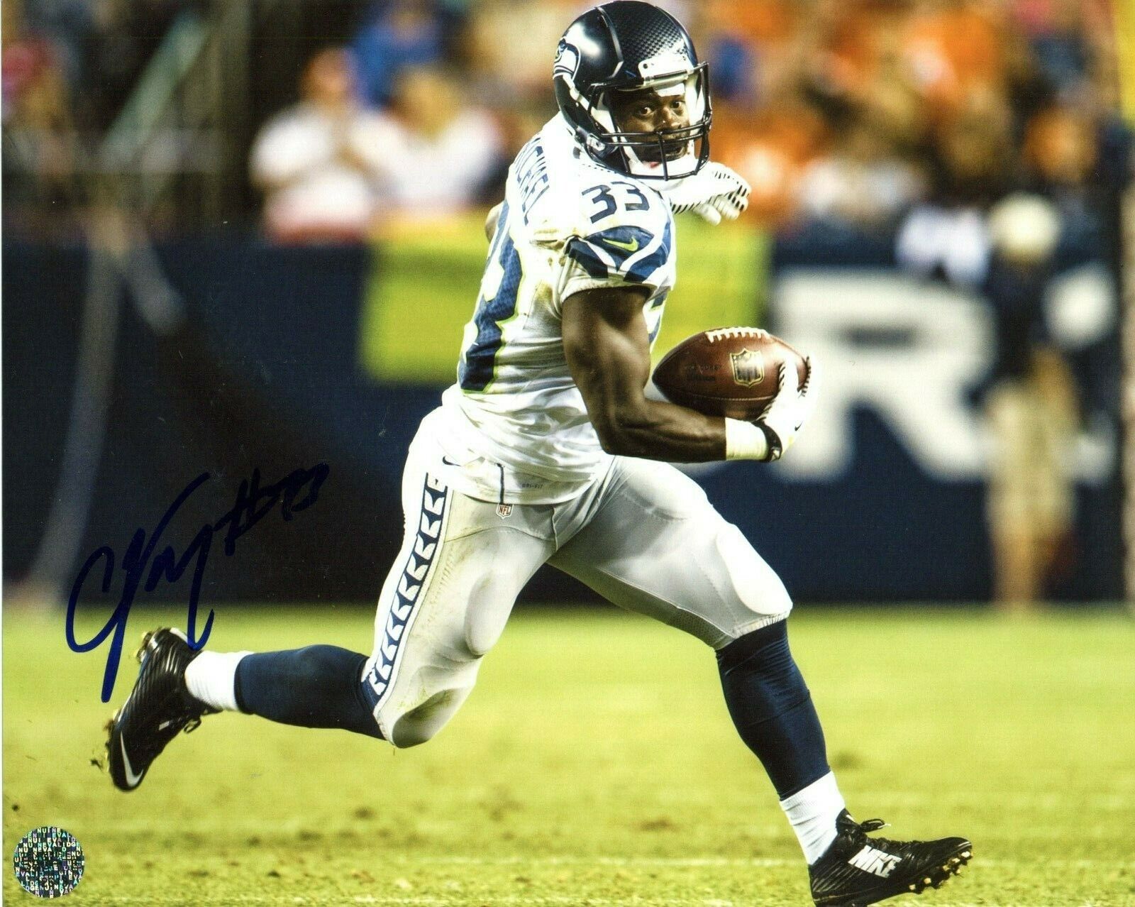 Christian Michael Seattle Seahawks Autographed Signed 8x10 Photo Poster painting CFS