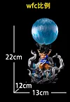 WCF & SD Scale Little Son Goku Spirit Bomb with LED - Dragon Ball Resin Statue - sun Studio [In Stock]