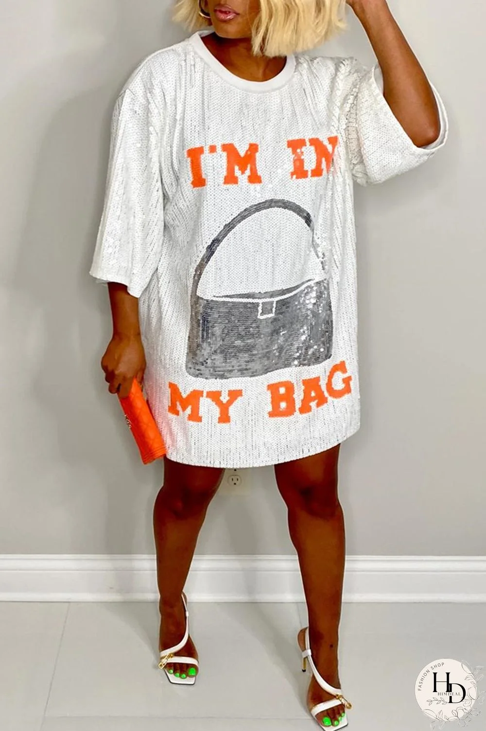 Black Casual Patchwork Sequins Regular Sleeve O Neck Dresses