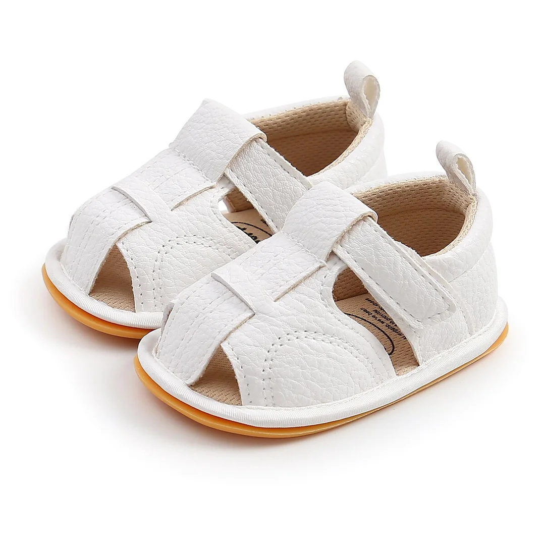 New Canvas PU Baby Non-Slip Sandals Child Summer Boys Fashion Sandals Sneakers Infant Shoes 0-18 Month Baby Shoes