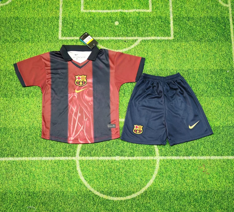 25/26 Barcelona commemorative edition children's clothing