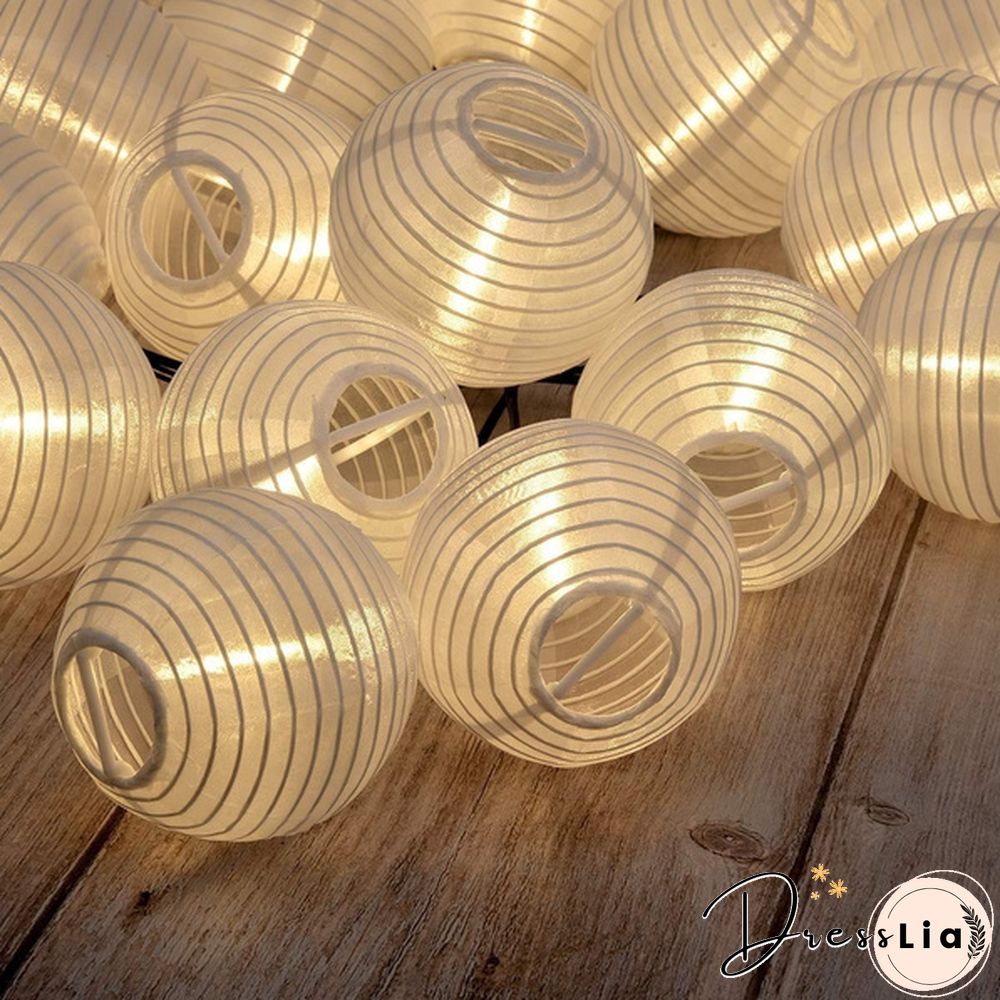 50/60 LED Patio Solar Garland Fairy Light Outdoor Lantern Ball Solar Led String Fairy Light Home, Party & Wedding Decorations