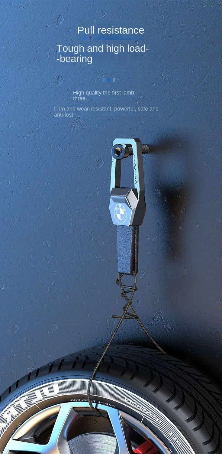 Mecha style car keychain