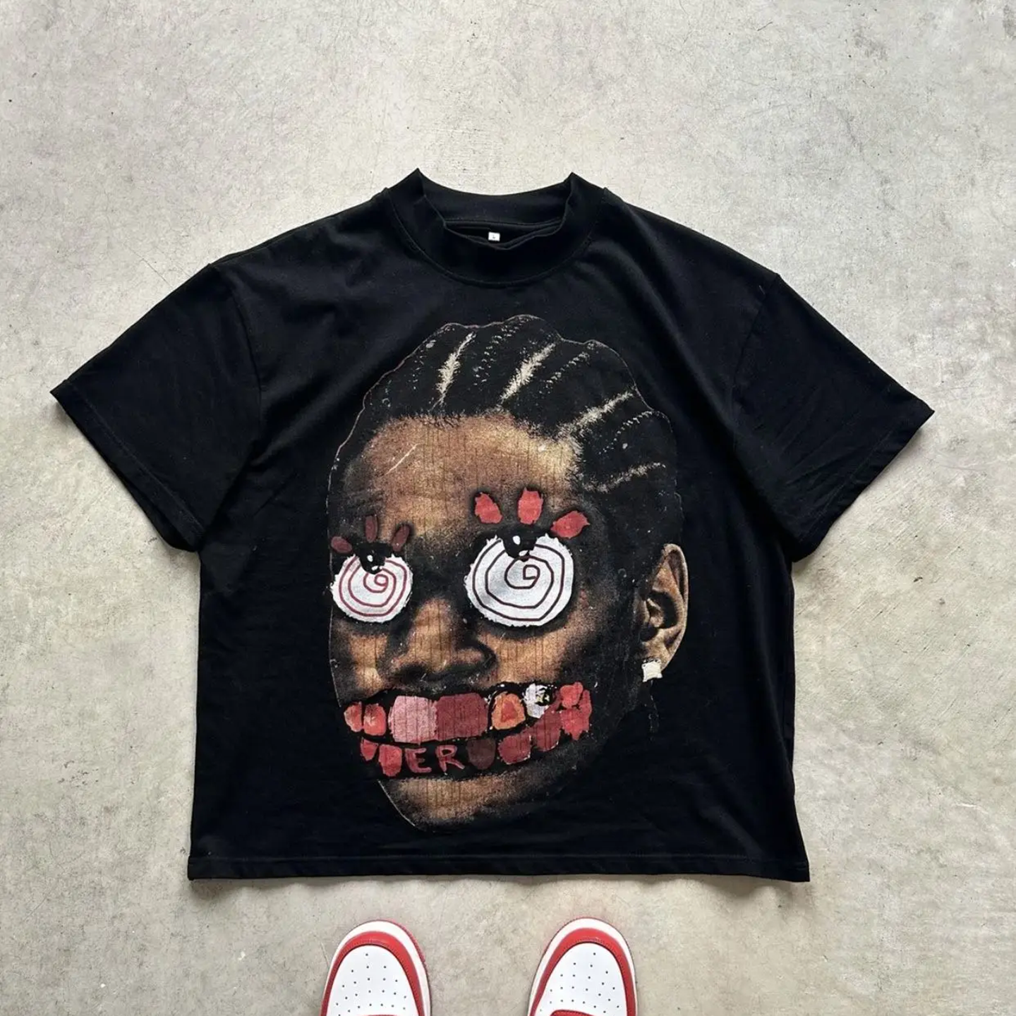 Sopula Vintage Madnessgraphic 100% Cotton T-Shirt Cropped Tees - SOPULA