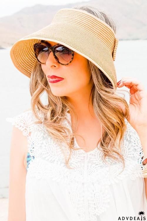 Foldable Beach Straw Hat