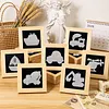 12Pcs DIY Pearl Painting Transportation for Home Wall Decor(15x15cm)
