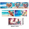 6pcs Diamond Painting Dream Series Greeting Card Kits with Envelopes for Family Friend Gifts