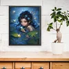 >SALE<Full Embroidery Eco-cotton Thread 11CT Print Butterfly Fairy Cross Stitch50x60cm