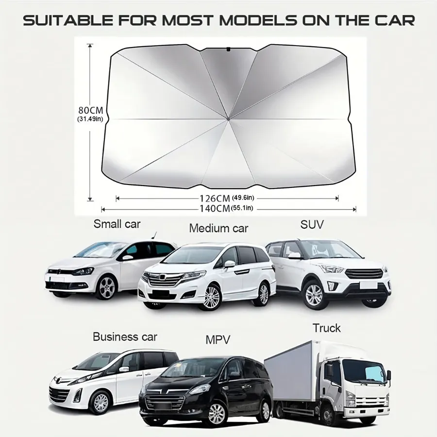 🔥2025 Foldable Anti-UV Windshield Sunshade