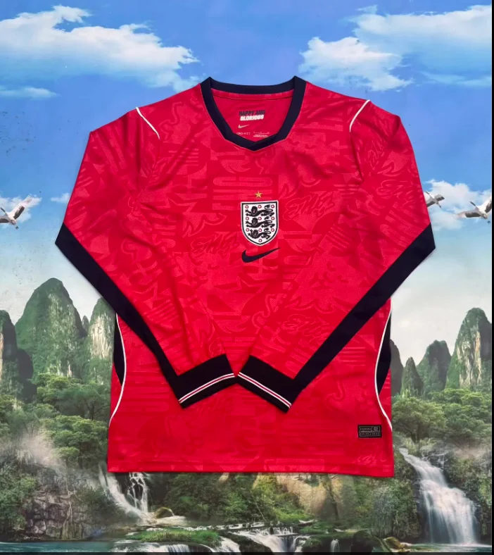 2026 England Away Long-Sleeve Fan Edition