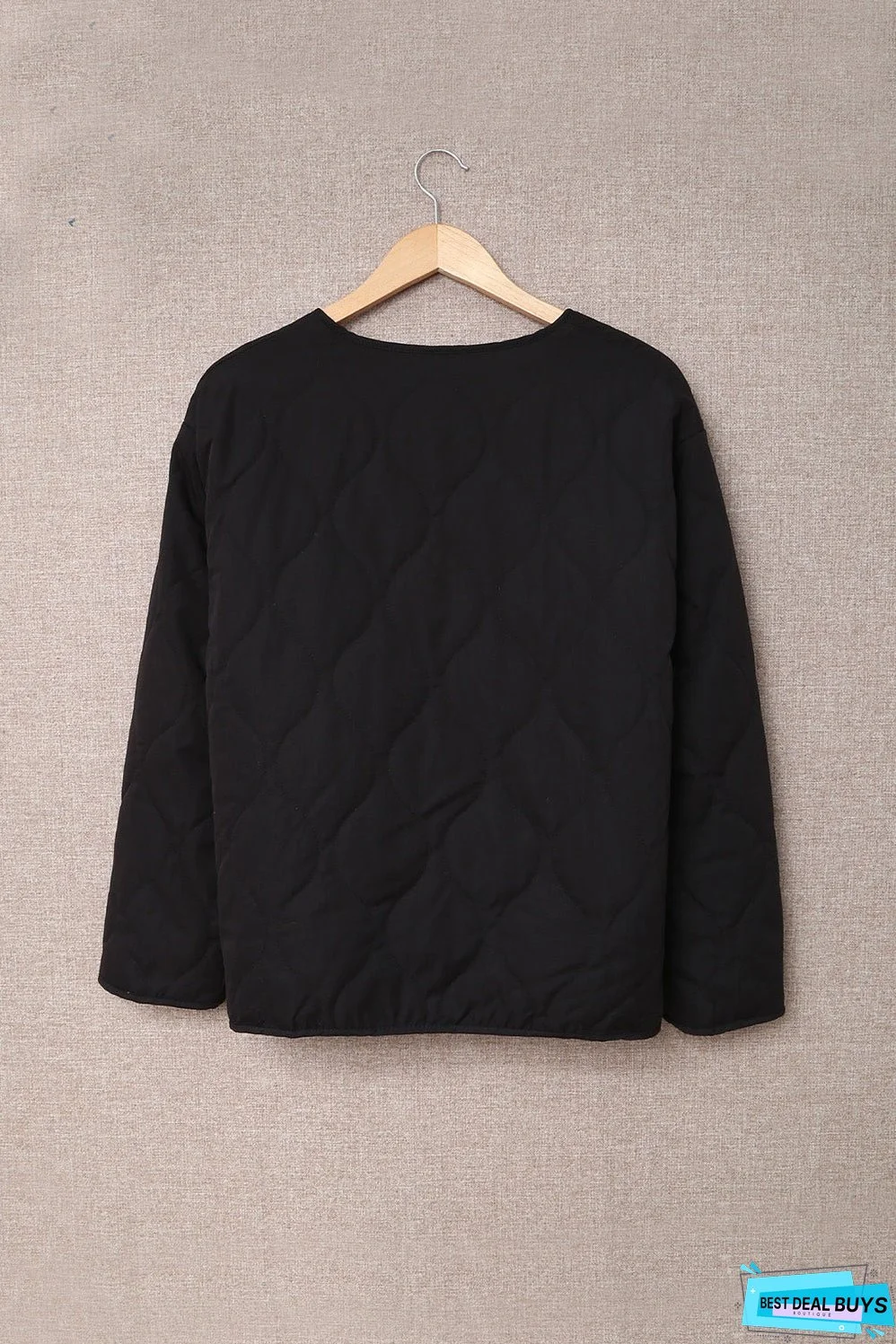 Buttoned Double-sided Coat